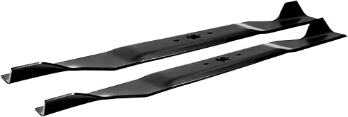 Miniatura 4 de 42 cuchillas de cortacésped 942-04308 para corte de 42 pulgadas MTD Cub Cadet Troy Bilt 742-04308, 942-04308, 742-0656, 942-0656 (paquete de 2)