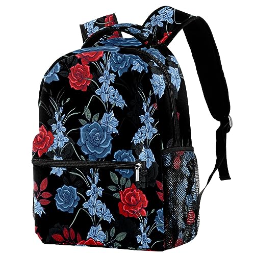 Sac à dos voyage Campus avec porte-gourde latéral et grand compartiment floral