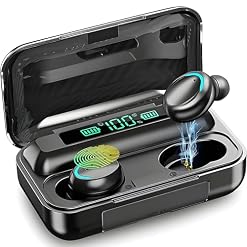 Ecouteurs Bluetooth sans Fil, Waterproof, réduction de Bruit, Casque Bluetooth 5.3, étanche, contrôle Tactile, Appel, Sport, Voyage, Earphones, Confortable, Basses Profondes, Grande autonomie, Stéréo - Les Beatles, Paul McCartney, John Lennon, RIngo Starr, George Harrison