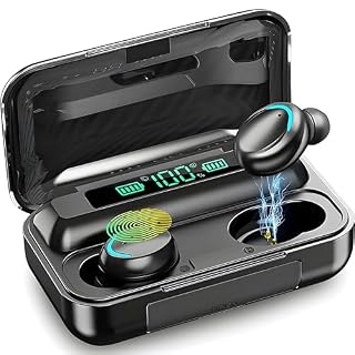 Ecouteurs Bluetooth sans Fil, Waterproof, réduction de Bruit, Casque Bluetooth 5.3, étanche, contrôle Tactile, Appel, Sport, Voyage, Earphones, Confortable, Basses Profondes, Grande autonomie, Stéréo - Les Beatles, Paul McCartney, John Lennon, RIngo Starr, George Harrison