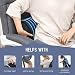 Tusscle cojin Lumbar Silla con Esponja,Almohada Lumbar Ergonómica para Silla De Coche,...