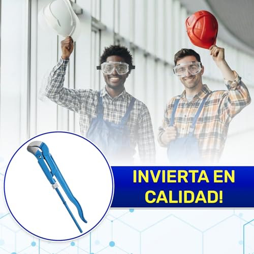Miniatura 6 de Llave Para Tubos De 1,5 Tipo S 430 Mm - Llave Pico Loro Fabricada En Acero Aleado Al Cromo-Vanadio Crv - Monteral