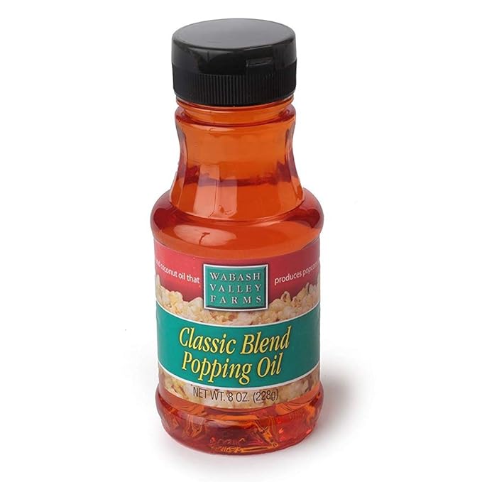 Wabash Valley Farms Popcorn Oil Classic Blend Popping Oil, Coconut and Corn Oil