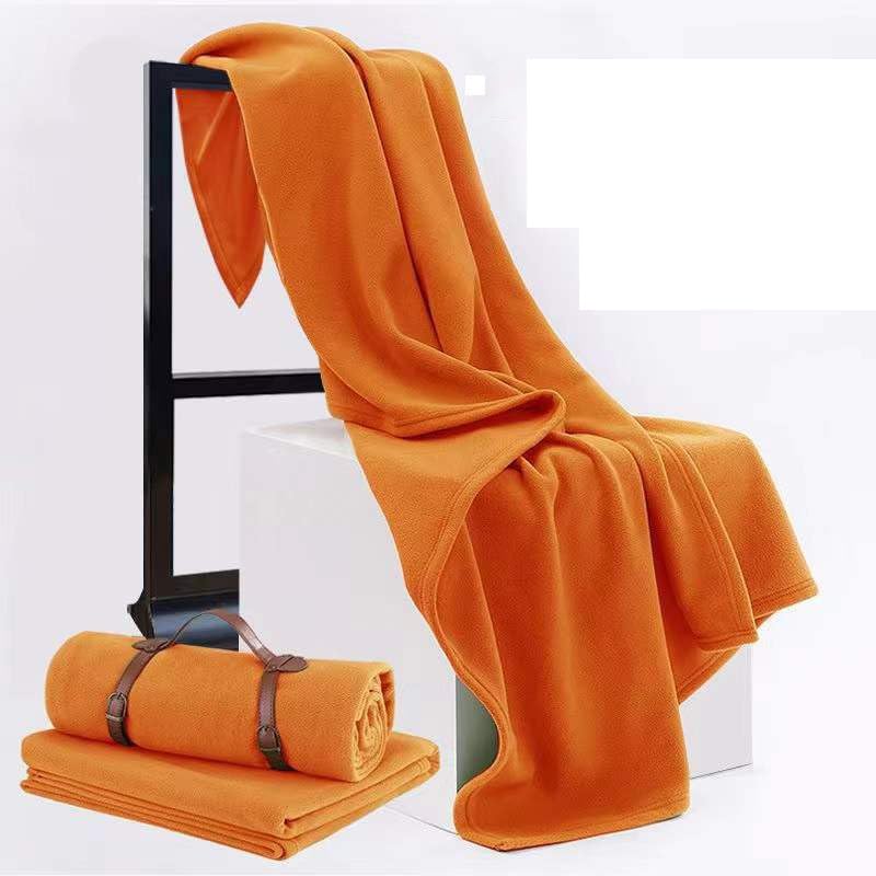 Couverture portable chaude plaid moelleux pour lit et canapé