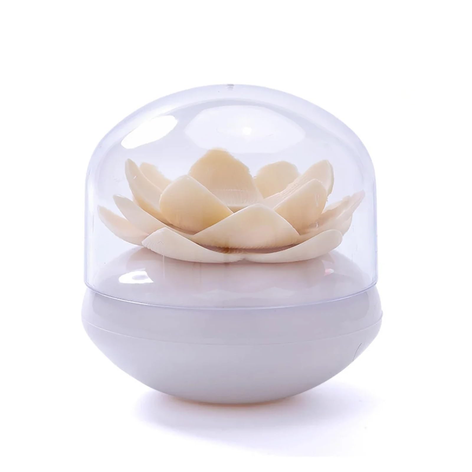 Gwyzax Toothpick Holder Plastic Cotton Swab Storage Box with Lid for Bathroom Organizer