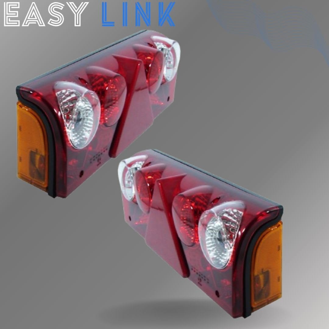 2 fanali posteriori posteriori posteriori sinistra destra compatibile con Schmitz Europoint 2 rimorchio camion certificato E