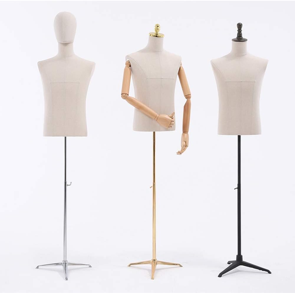 トルソー 腕付き 男性用 アーム可動式 マネキン メンズMサイズ位 CN-08