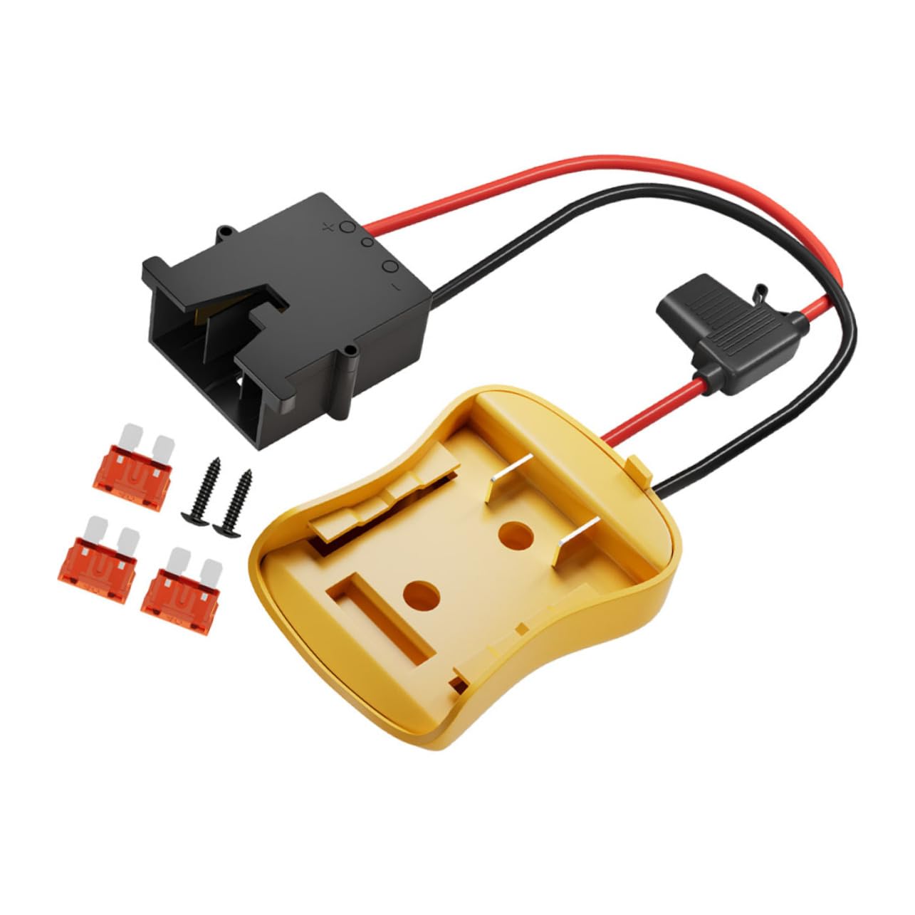 iplusmile 5 Pezzi Adattatore Alimentazione per Batterie Versatile per Strumenti Elettrici e Giocattoli Facile Installazione e Alta Affidabilità per Progetti da Te