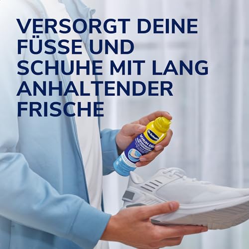 Scholl Fresh Step Geruchsstopp Schuhspray, mildes Fußdeo mit lang anhaltender Wirkung gegen unangenehme Gerüche, frische Schuhe, (1 x 150 ml)