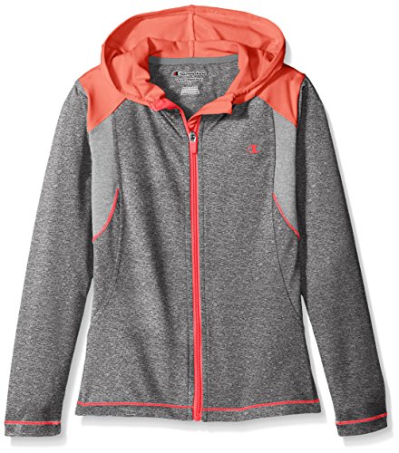 Champion Girls' Little Colorblock Hi Low Hoodie