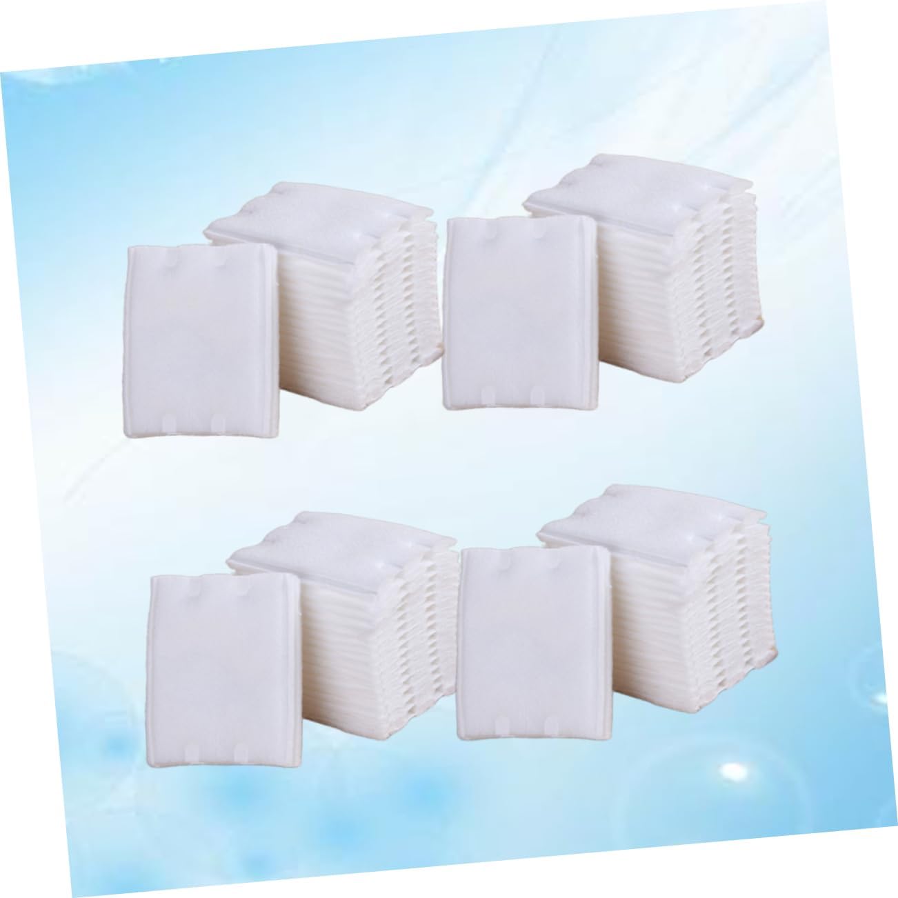 Facial Cotton Pads 222 Reusable Makeup Removal Pads Double Sided Makeup Accessories Cotton Easy to Use