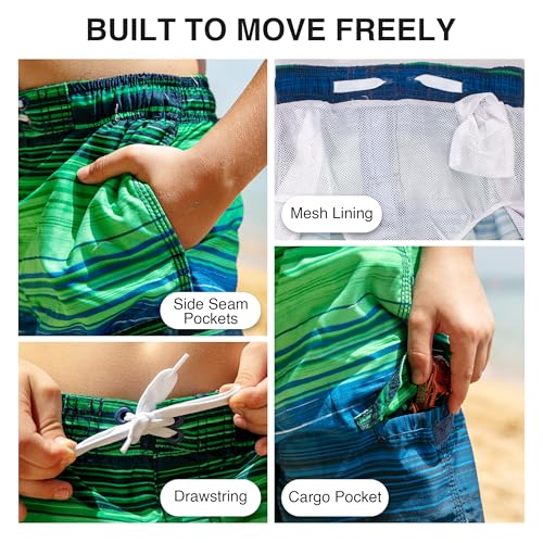 Image of Kanu Surf Big Boys' Hydroflex Boardshort
