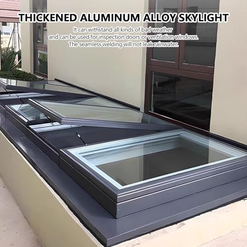 Ventilación de ático impermeable con marco de aluminio para solárium 4