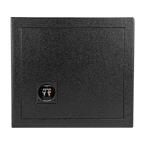 Image of Skar Audio AR1X12V-SPL Single 12 inch SPL Series Universal Fit Armor Coated Ported Subwoofer Enclosure