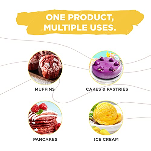Image of BAKE KING Essence for Cake Making Combo of 6 Flavours Mango, Blueberry, Vanilla, Chocolate, Banana, Butterscotch Flavour Essence Vanilla Essence Cake Baking, Muffins, Milkshakes, Dessert 30 ML