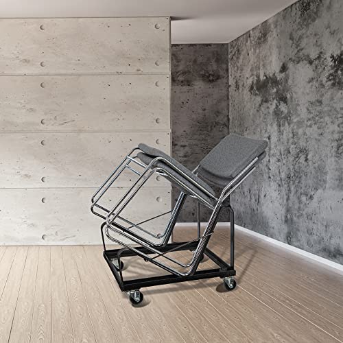 Oef Furnishings Dolly For Oef8600 Series, Compatible With Any Sled-Base Stack Chair Of Similar Or Identical Dimensions,Black #TOP5