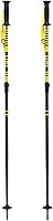 LINE Get Up Adjustable Ski Poles for Kids - Lightweight 6061 Aluminum, 75-105cm, Ergonomic Mushroom Grip for Freestyle, All-Mountain & Groomers