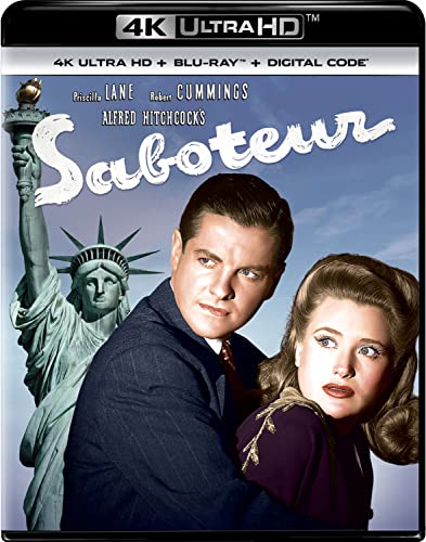 Image of Saboteur - 4K Ultra HD + Blu-ray + Digital [4K UHD]