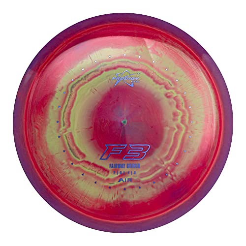Prodigy Disc F3 Air,stabiler Fairway-Treiber,leichte Scheibe für alle Spieler,ideal bei windigen Bedingungen,sehr drehmomentbeständig,150-159 g,Farben können variieren (160-164 g) Cover