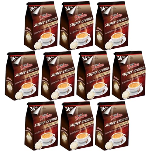 Domino - Lot de 360 dosettes de café corsé
