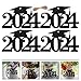 ABOOFAN 1Set Cutout Tags Chic Graduation Decoration Tags for Party Centerpieces Elegant Graduation Party Favors Unique and Attractive DIY Banner Accessories for Celebrating