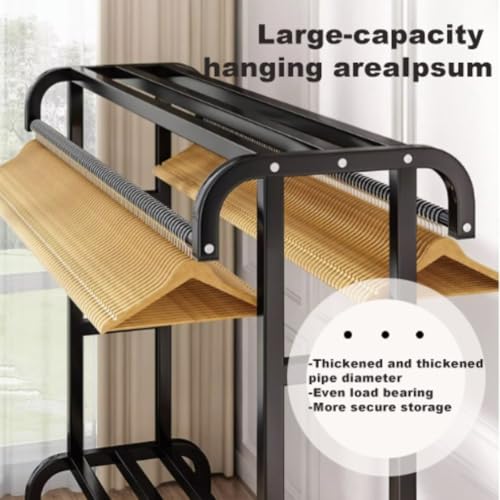 Stable nizer en métal robuste pour dressing haut de gamme avec étagère - 6