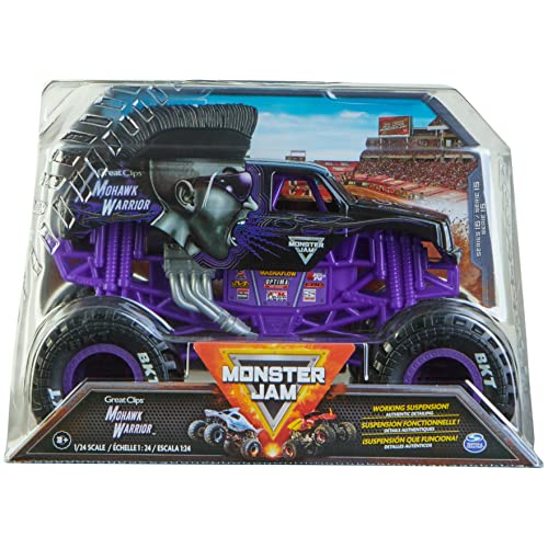 Monster Jam Mohawk Warrior Réplique Diecast de Collection 1:24