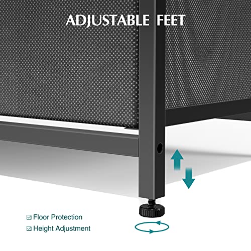 Dresser, Dresser For Bedroom, Drawer Dresser Organizer Storage Drawers Fabric Dresser With 5 Drawers, Chest Of Drawers With Fabric Bins, Long Dresser With Wood Top For Bedroom, Closet, Entryway #TOP6