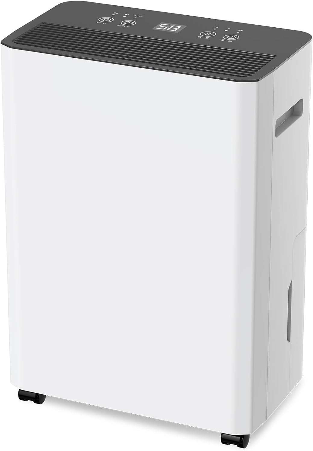 Amazon | GEKETY 除湿機 コンプレッサー式 強力 30畳 12L/日 衣類乾燥
