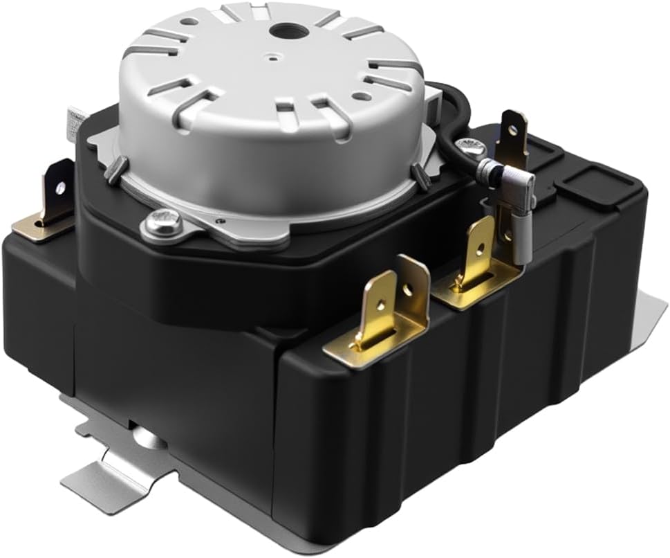 WE04X25280 Dryer Timer Compatible with GE Dryer Parts Replaces WE04X25280-24PK 234D2377P005 AP6032628 4467035 PS11763067 TMD1EM35 EAP11763067