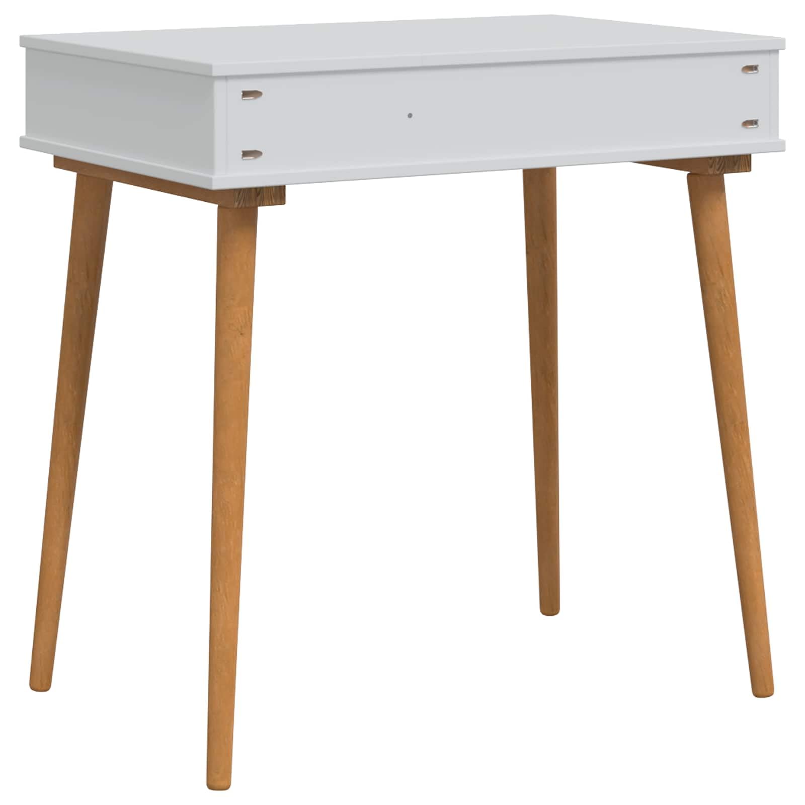 Coiffeuse FAUSKE - Blanc - 100 x 50 x 78 cm