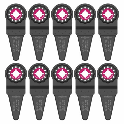 Image of Bosch OSL214K-10 2-1 /4 in. Starlock Oscillating Multi Tool Caulk Knife Blade 10 pk.