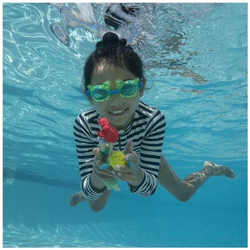 SwimWays Little Mermaid Disney Dive Characters Kids Pool Toy- Princess Ariel, Flounder, and Sebastian, Bath Toys and Pool Party Supplies by SwimWays - Image 2