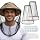 2 Pack Mosquito Head Net Kit, Red para Cabeza con Malla Fina Ajustable y Plegable con Estuche de Almacenamiento y Almohadillas Refrescantes para Exterior, Accesorio Portátil para Camping, Jardinería y Pesca, Adultos y Mosquito Suit Mujeres miniatura 2