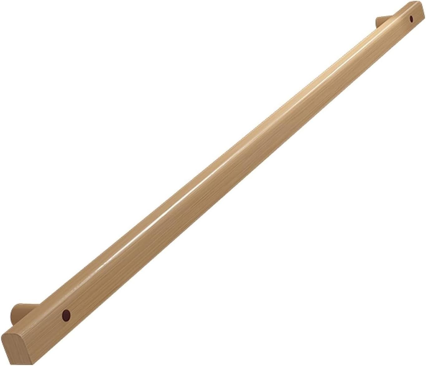 Nonslip Wooden Stair Railing for Indoor Stairs Safe Grab Bar for Elderly Support Sturdy Stair Rod Kit for Lofts Guardrail & Corridor Safety
