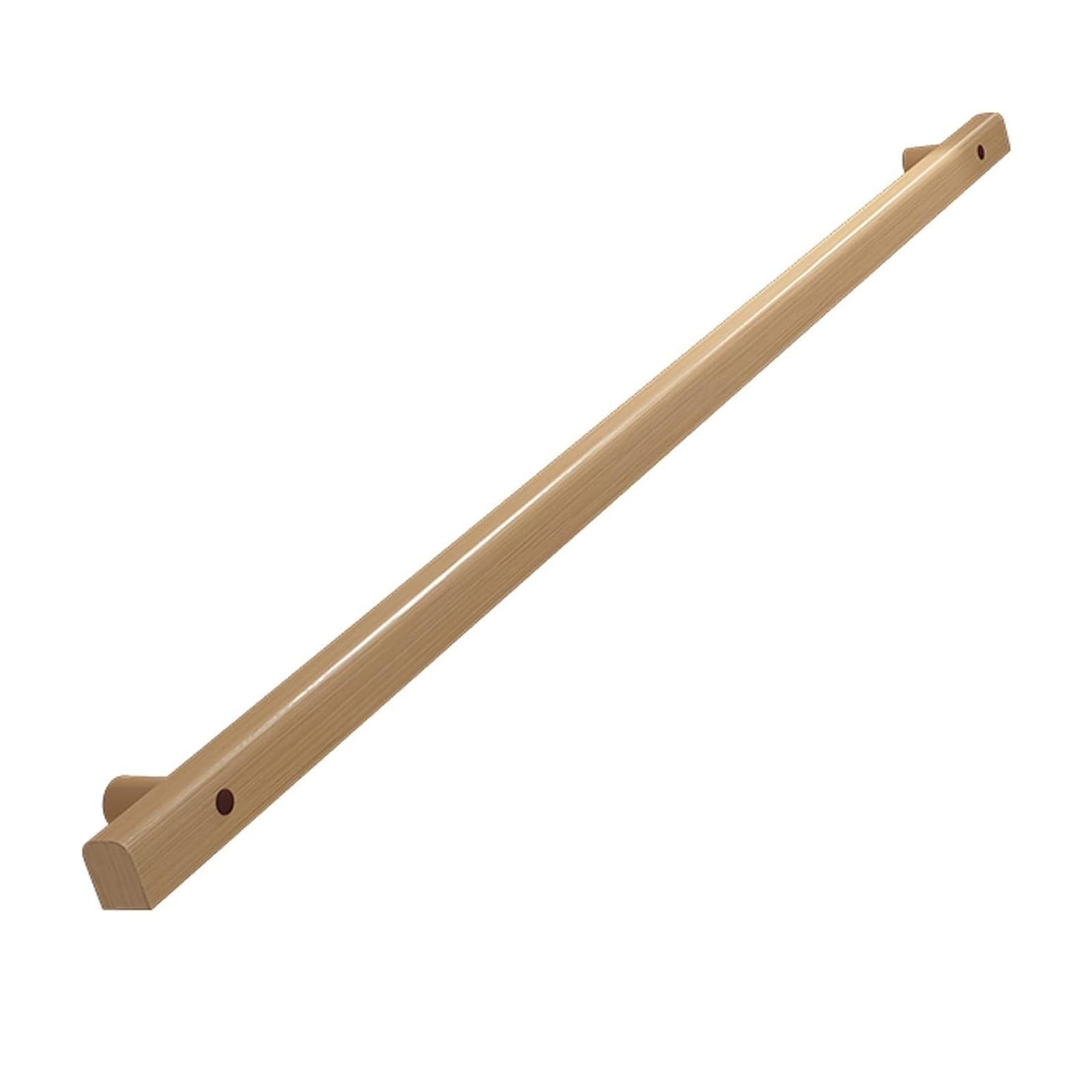 LWJSOCP Nonslip Wooden Stair Railing for Indoor Stairs Safe Grab Bar for Elderly Support Stair Handrail Kit for Lofts Corridor & Guardrail Stability