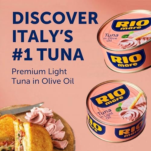 Rio Mare - Solid Light Tuna in Olive Oil - Canned Tuna, High in Protein, Ready to Eat - 80g (3 Cans) - 2