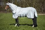 Rambo Halsteil Diese extrem dicht gewebte und langlebige Decke schützt auch gegen die kleinsten Fliegen. Gratis-Fliegenmaske inbegriffen.