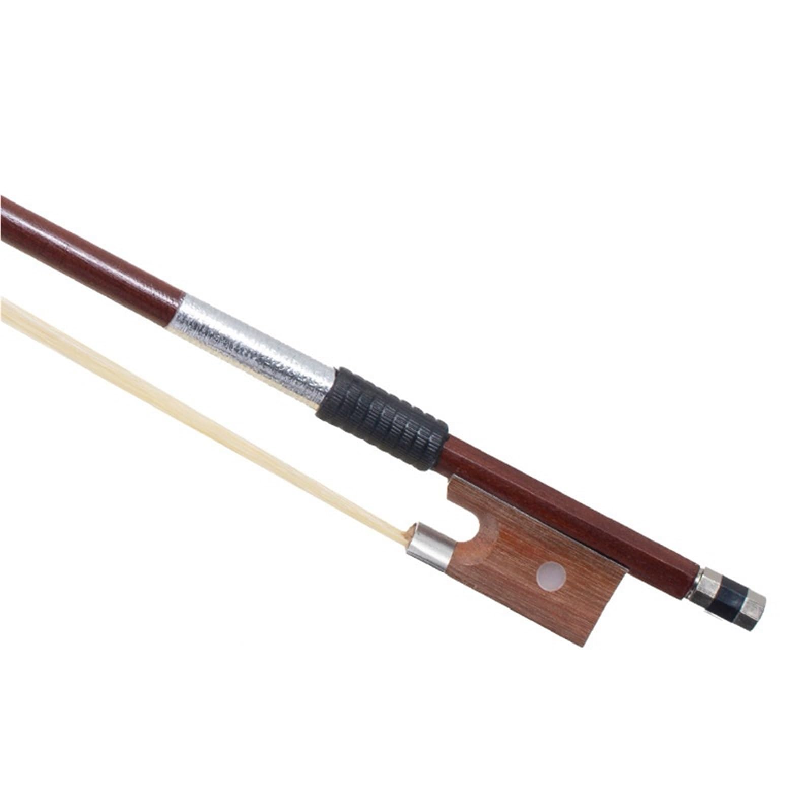 Arcos De Violín Profesionales Accesorio De Instrumento Profesional Madera Natural Crin Arco Violín(1/8)