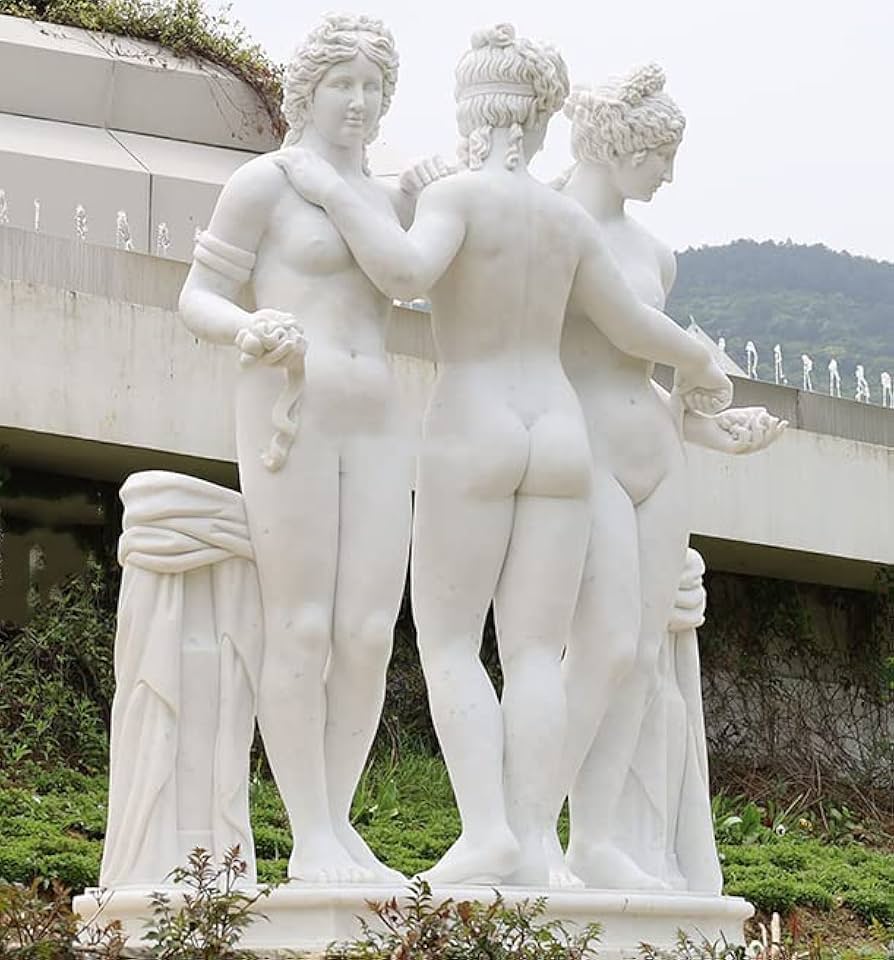 Amazon.co.jp: 三美神 アントニオ・カノーヴァの作品をモチーフ