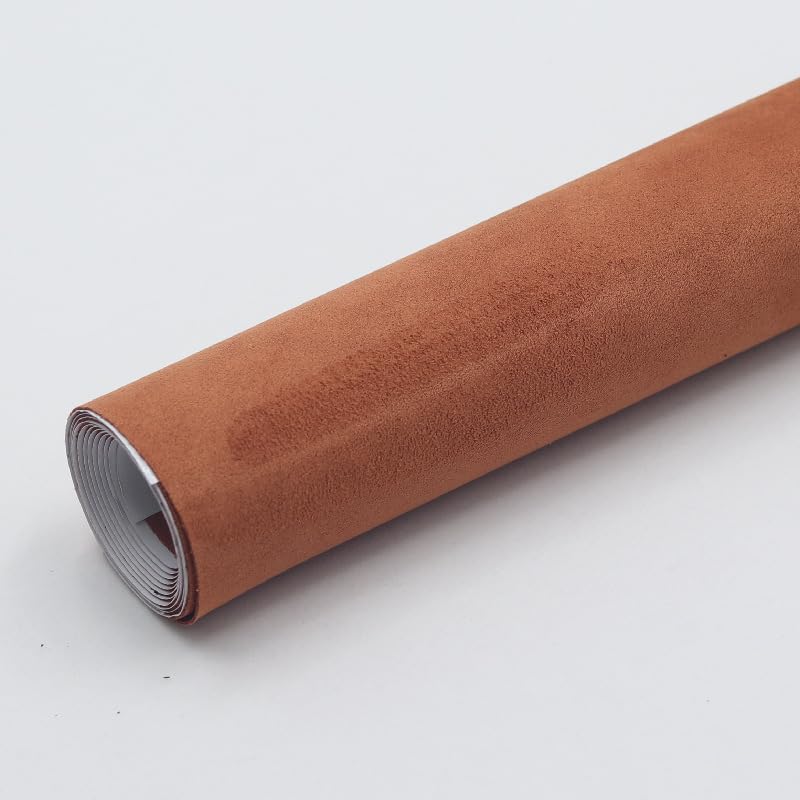 Film décoratif en daim autocollant pour garniture de toit et finitions de voiture