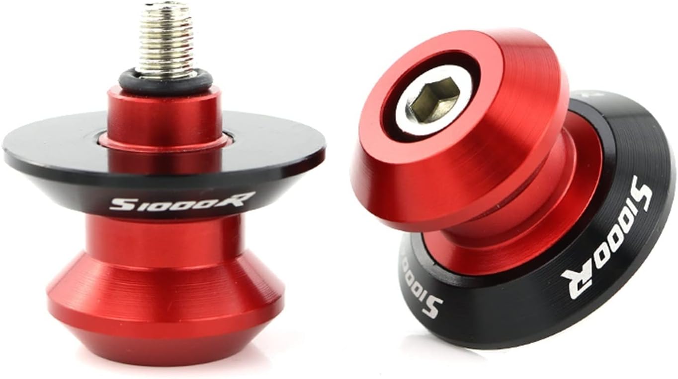 for BMW S1000R 2014 2015 2016 2017 2018 2019 Swing Arm Sliders Spools Stand Bobbins Aluminum Alloy Swing Arm Bracket Screw (Color : OneColor)