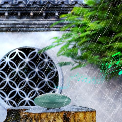 Image of Steel Tongue Drum - 12-Inch 13-Notes Tongue Drum, D Major Outdoor Rain Drum With Tote Bag, Music Book, and Hand-Held Drumsticks (Green)