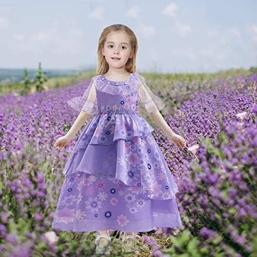 Tobunm Isabela Costume For Girls Dress Outfit Cosplay Princess Tutu Dress Up For Halloween #TOP6