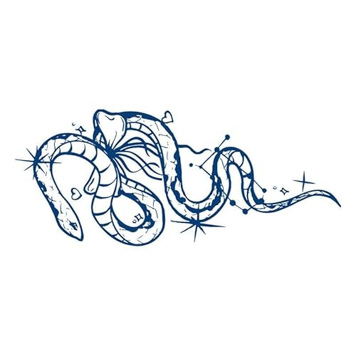 4 Adesivi Per Tatuaggi Semipermanenti Con Succo Di Erba Serpente Adesivi Per Tatuaggi Temporanei Impermeabili