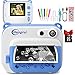 Hangrui Macchina Fotografica Istantanea Bambini, 2.0 Pollici Fotocamere Istantanee per Bambini, 12MP/1080P HD Videocamera con 32GB SD Scheda, Pennarelli, Linea USB, Adesivo, Regalo per 3-12 Anni -Blu