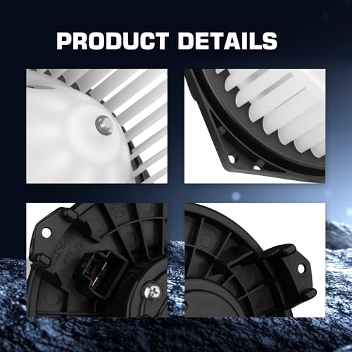 Image of (ONLY for 2-PIN) HVAC Heater Blower Motor Assembly for Toyota RAV4 2006-2018, for Toyota Matrix 2009-2014 & Corolla 09-19 (Manual A /C Controls), for Scion xB 08-15 & tC 11-16, for Pontiac Vibe 09-10