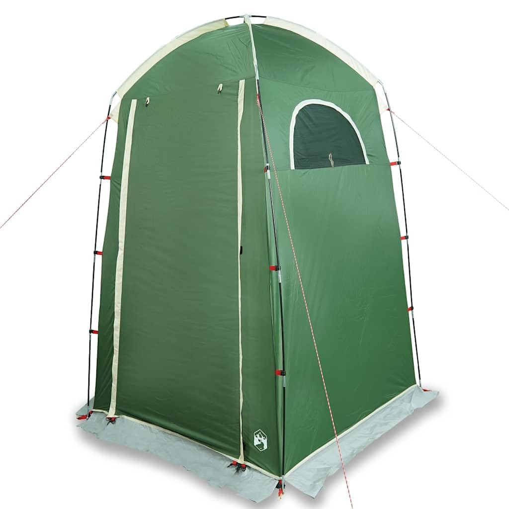 Tente de Douche de Camping Cabine de Change Portable Spacieuse 150x150x230 cm Vestiaire d'Extérieur pour Toilette et Voyage avec Sac de Transport Vert Foncé