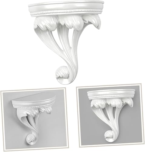 Miniatura 7 de IMIKEYA Estante de pared para colgar, estante de almacenamiento, estante de pared de estilo nórdico, estante para almacenamiento de pared, estantes