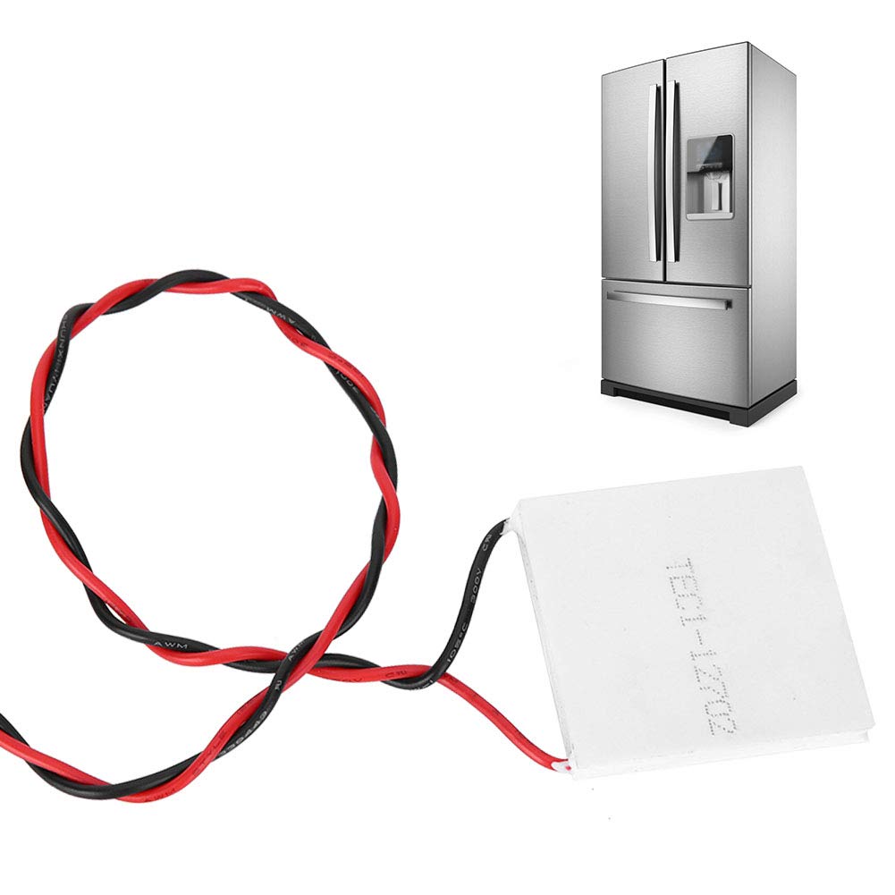 FTVOGUE TEC1-12702 Thermoelectric Cooler Module - 40x40mm Peltier Plate For PC Cooling & DIY Projects